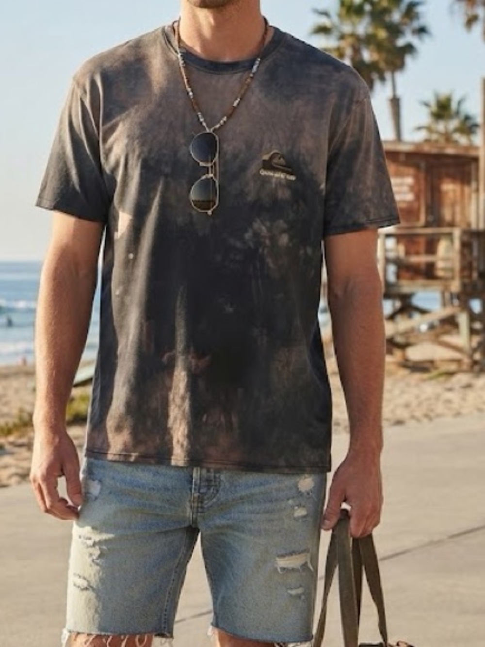 Quicksilver NWT Men’s Tie Dye Tee XS - UPF 50+ Moisture Wicking